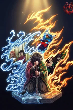 Fiend Demon Slayer Kimetsu no Yaiba Giyu Tomioka