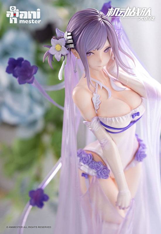 AniMester Kidou Sentai Iron Saga Teresa – Hanayome Ver. – 1/7 Scale Figure - Image 2