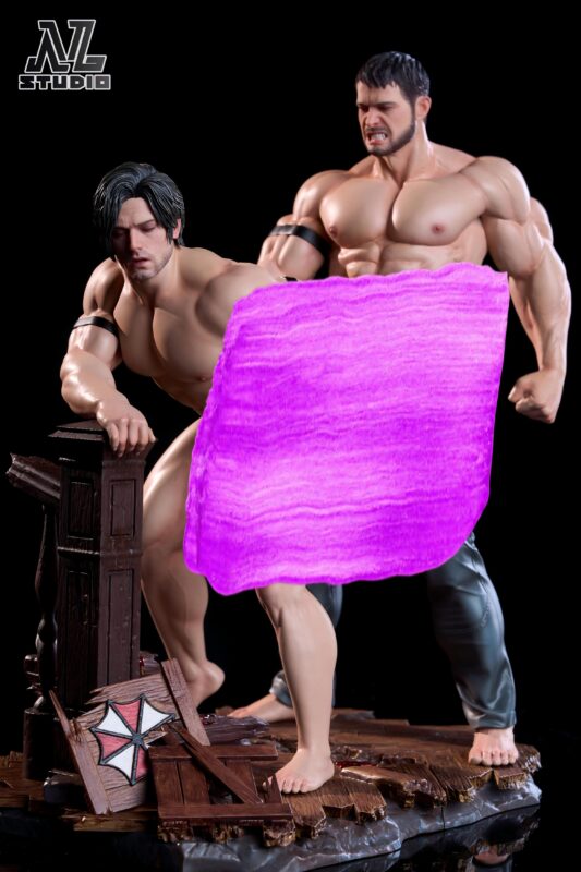 nl studio Resident Evil Biohazard Chris Redfield Leon Scott Kennedy