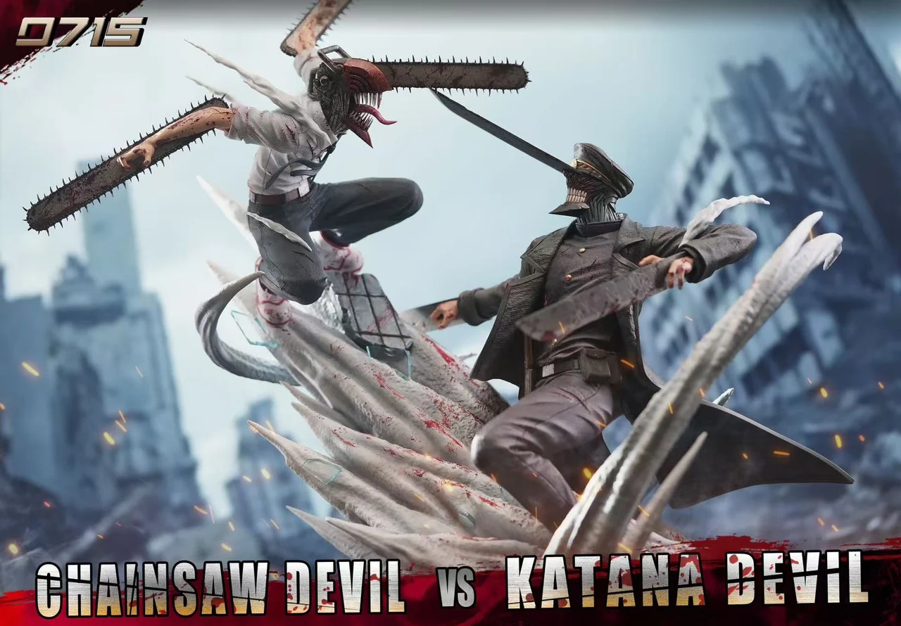 0715 Studio Chainsaw Man Denji vs. Katana Man
