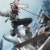 0715 Studio Chainsaw Man Denji vs. Katana Man