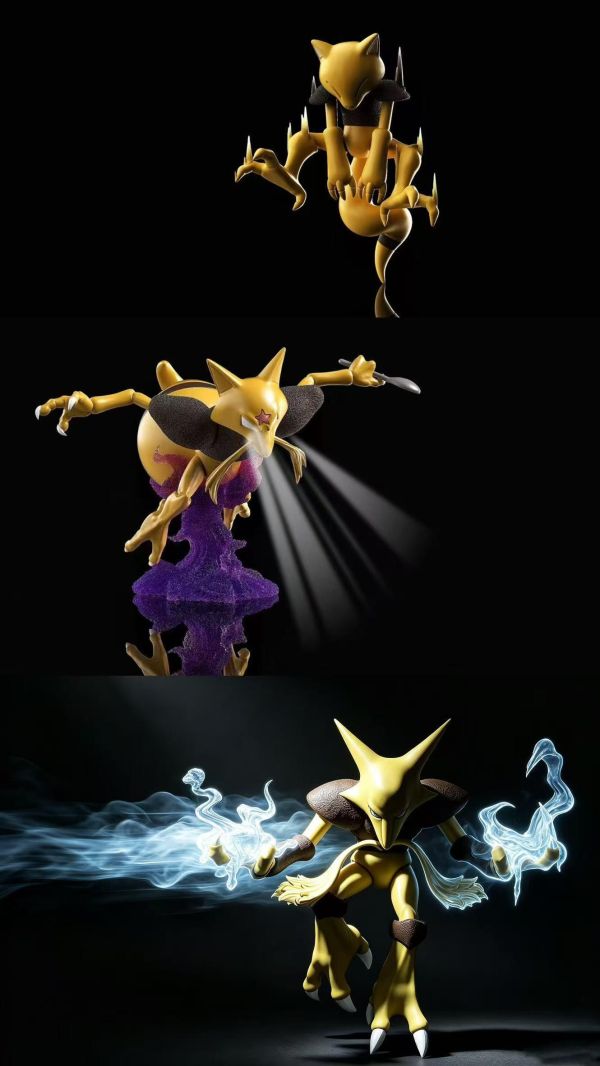 151 Pencils Studio Pokémon Abra & Kadabra & Alakazam