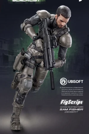 CCSTOYS Splinter Cell Blacklist Sam Fisher Desert Ver. FigScript Series 112 Scale Action Figure