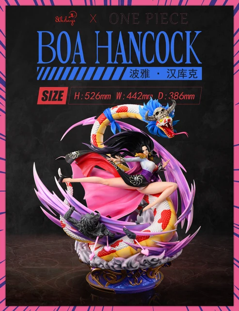 8th Days Studio One Piece Boa Hancock statue