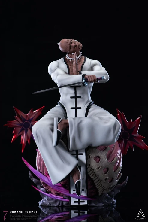 Detail of the Aaroniero figure in the A Corner Studio statue release
