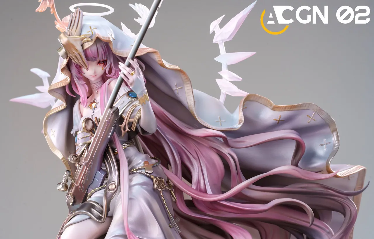 ACGN 02 Studio Arknights –Lemuen 17 Scale Nun Style GK Statue