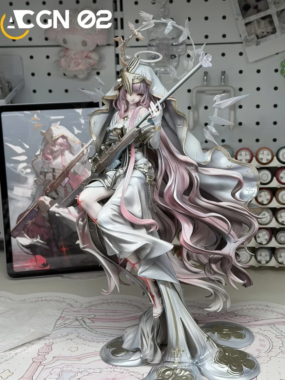 ACGN 02 Studio Arknights –Lemuen 17 Scale Nun Style GK Statue