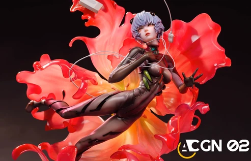 ACGN 02 Studio Evangelion Asuka and Rei 1/6 statue