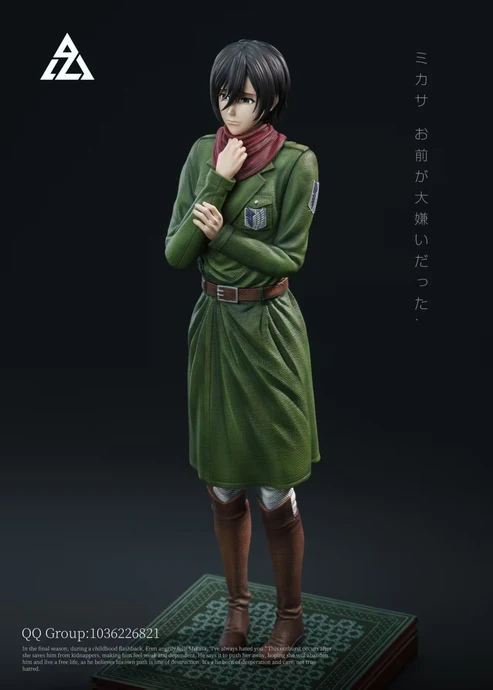 AZ Studio Attack on Titan Mikasa Ackerman