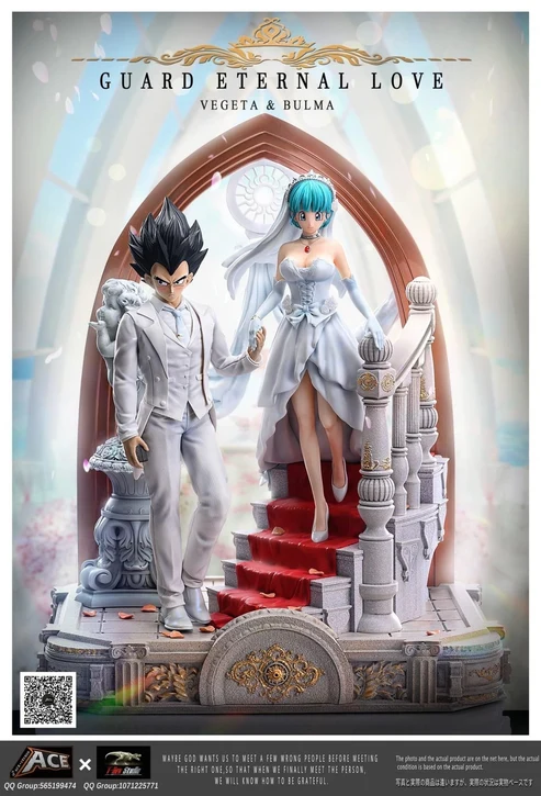 Ace x T-Rex Studio Dragon Ball Wedding Series 02 Vegeta & Bulma