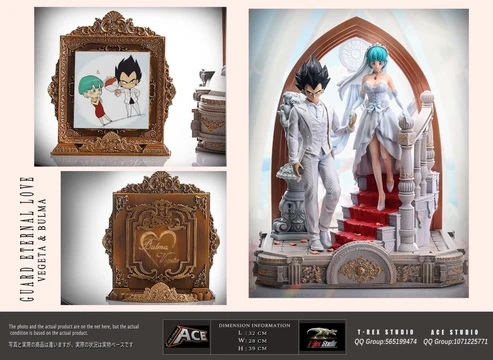 Ace x T-Rex Studio Dragon Ball Wedding Series 02 Vegeta & Bulma