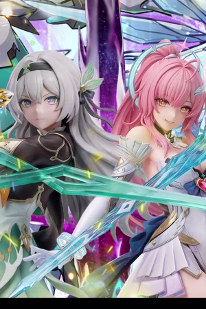 Ad alyn Studio   Wuthering Waves x Honkai Star Rail   Aemeath & Firefly 