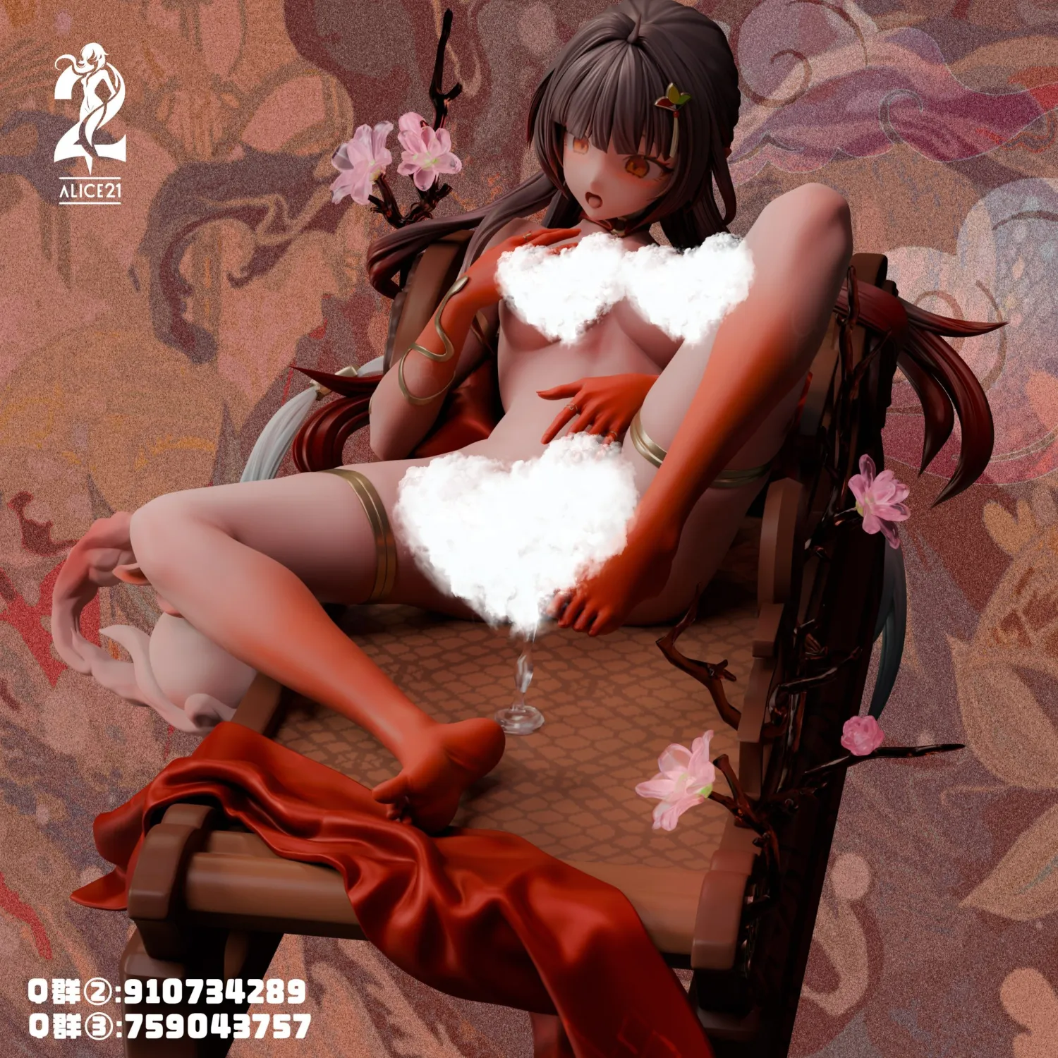 Alice21 Studio Honkai: Star Rail Lingsha 1/6 Scale Collectible Statue