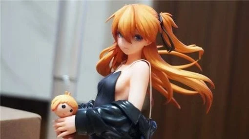 Alleviate Studio Neon Genesis Evangelion Asuka Langley Soryu 14 and 17 Scale Resin PU Statue