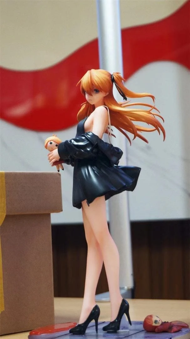 Alleviate Studio Neon Genesis Evangelion Asuka Langley Soryu 14 and 17 Scale Resin PU Statue