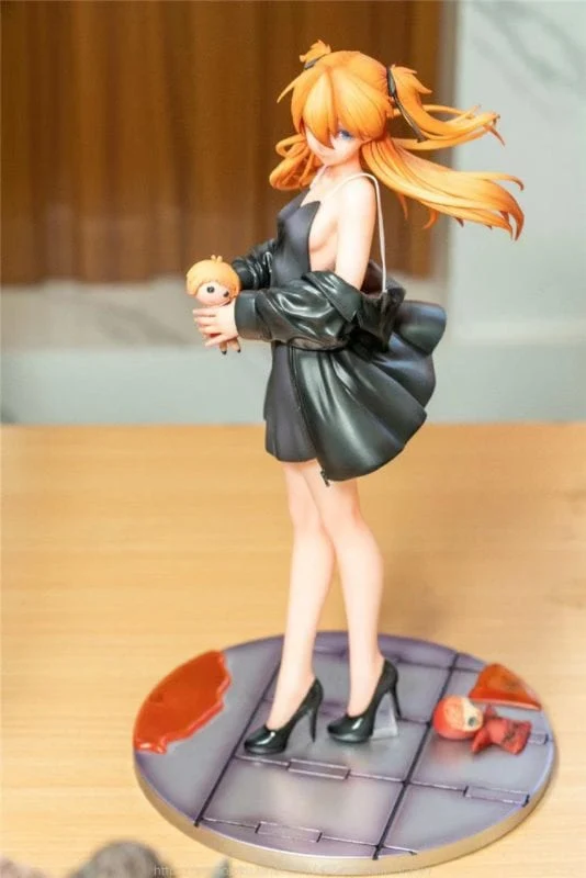 Alleviate Studio Neon Genesis Evangelion Asuka Langley Soryu 14 and 17 Scale Resin PU Statue