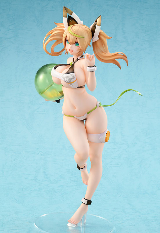 Amakuni Phantasy Star Online Gene Summer Vacation 1/7 Scale PVC ABS Figure - Image 5