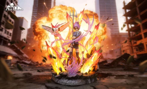 Detail of the Chrome Dokuro collectible