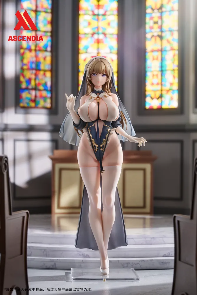 Ascendia Studio Nun Lily & Nurse Emily 1/6 Scale PVC Collectible Figure - Image 6
