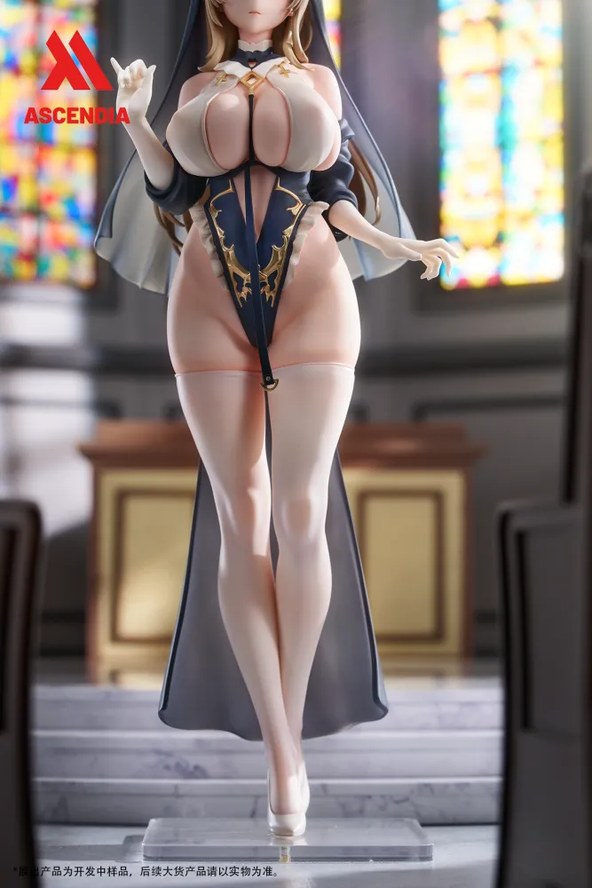 Ascendia Studio Nun Lily & Nurse Emily 1/6 Scale PVC Collectible Figure - Image 7