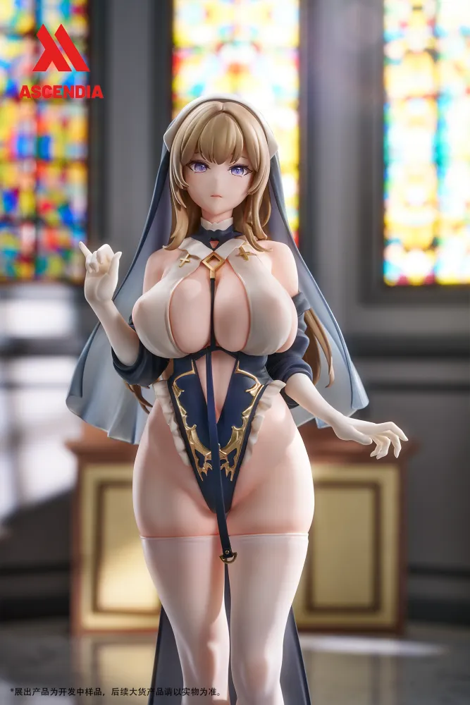 Ascendia Studio Nun Lily & Nurse Emily 1/6 Scale PVC Collectible Figure - Image 9