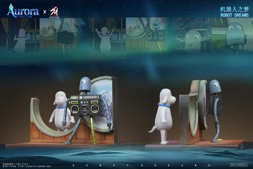 Aurora x Super Hero Studio Robot Dreams Robot & Dog
