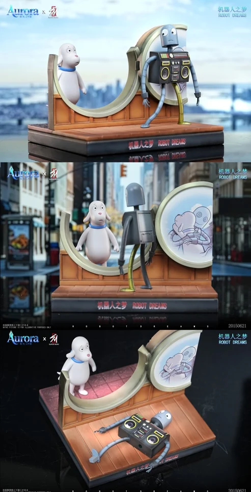 Aurora x Super Hero Studio Robot Dreams Robot & Dog