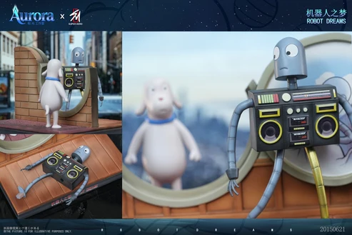 Aurora x Super Hero Studio Robot Dreams Robot & Dog
