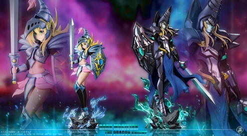 BBSD Studio Yu-Gi-Oh! Dark Magician Girl & Dark Magician