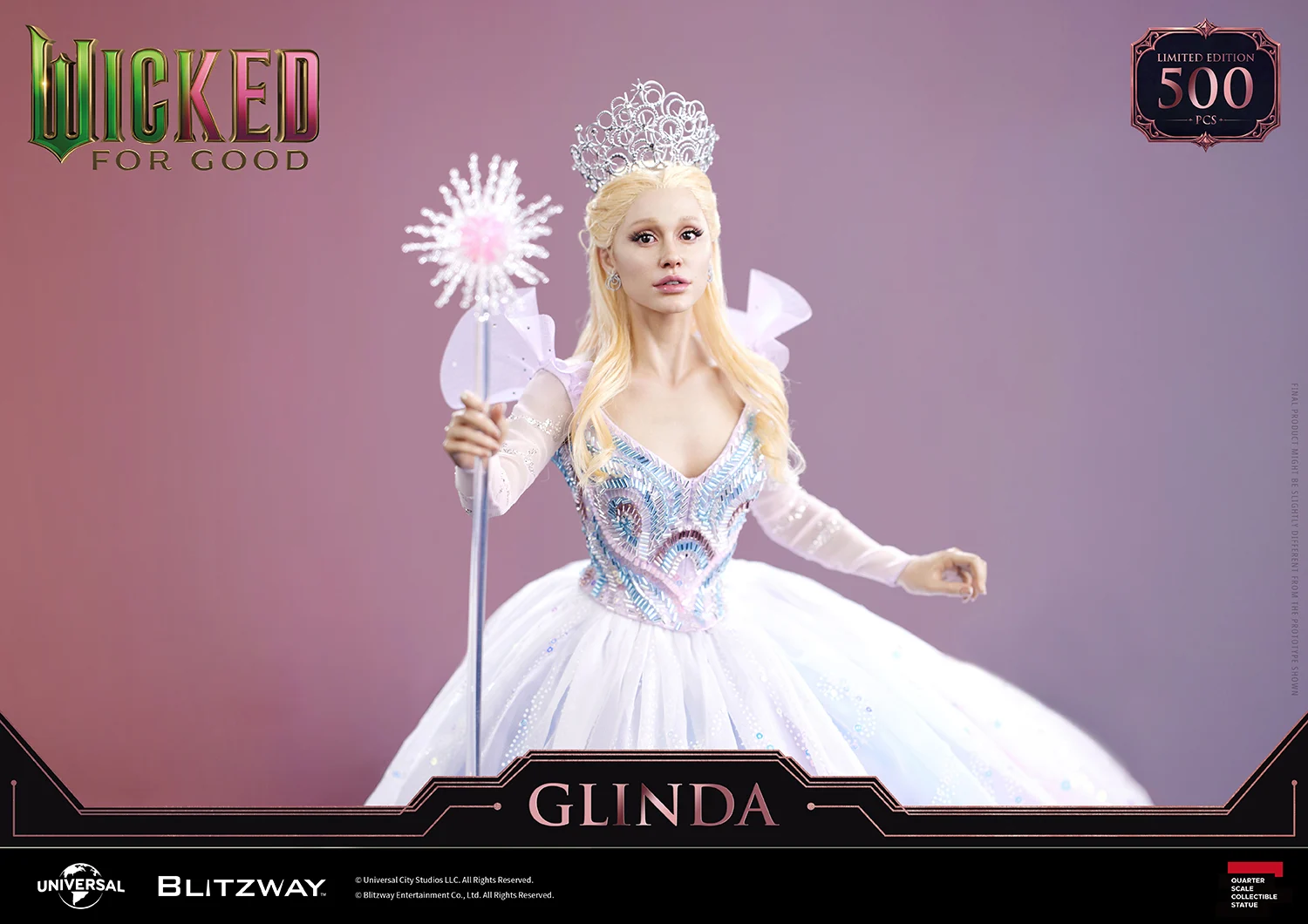 BLITZWAY Wicked: For Good Elphaba & Glinda – 1/4 Scale Licensed Statue - Image 15