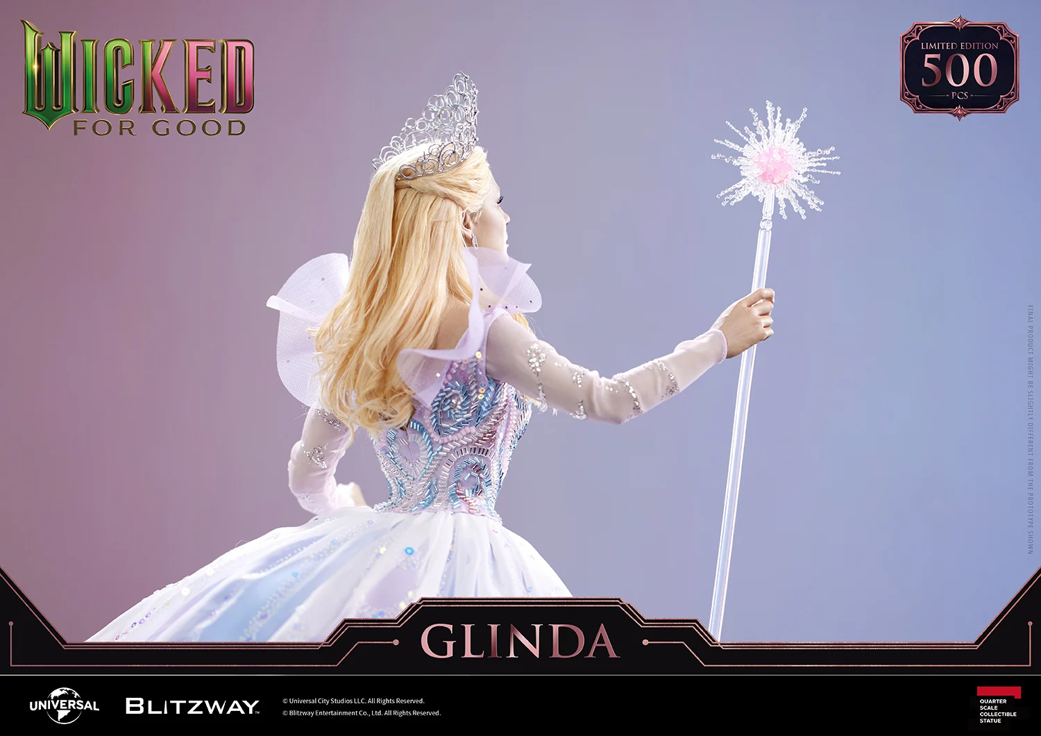 BLITZWAY Wicked: For Good Elphaba & Glinda – 1/4 Scale Licensed Statue - Image 17
