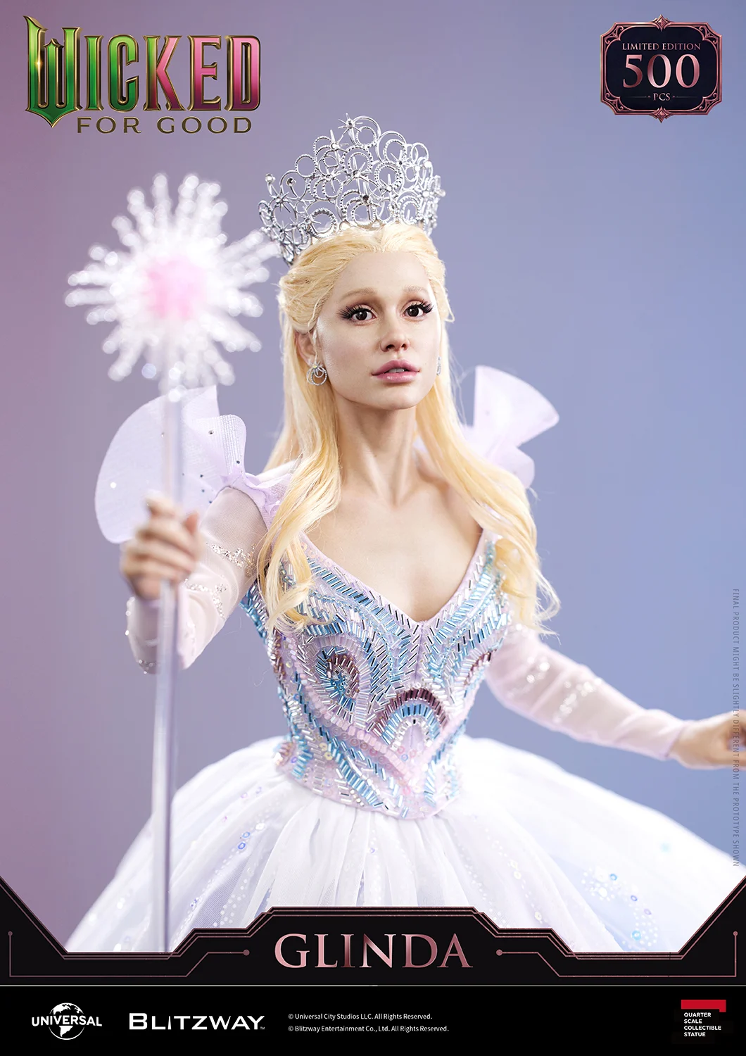 BLITZWAY Wicked: For Good Elphaba & Glinda – 1/4 Scale Licensed Statue - Image 16