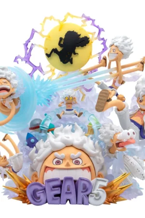 Alternative view of Banpresto  One Piece   Monkey D. Luffy   Gear 5 SPECIAL – World Collectable Figure PREMIUM 