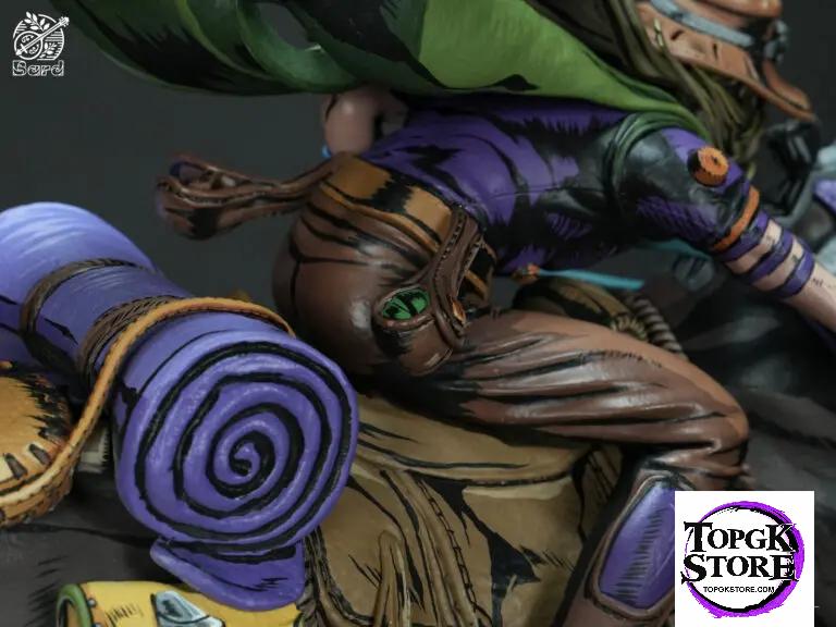 Bard Studio JoJo's Bizarre Adventure Gyro Zeppeli 16 Scale Statue with Horse