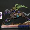 Bard Studio JoJo's Bizarre Adventure Gyro Zeppeli 16 Scale Statue with Horse