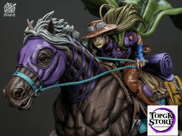 Bard Studio JoJo's Bizarre Adventure Gyro Zeppeli 16 Scale Statue with Horse