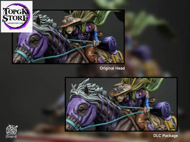 Bard Studio JoJo's Bizarre Adventure Gyro Zeppeli 16 Scale Statue with Horse
