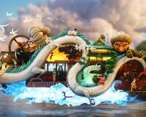 Bard x UP Studio Spirited Away Sen & Chihiro