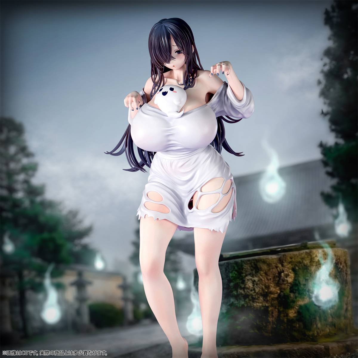 Bfull FOTS JAPAN Ghost Picture Book Yuko-san 2.0 16 Scale Prepainted PMMA PU Resin Figure1