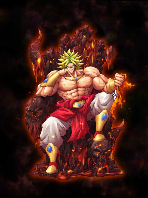 Billion Beast Studio Dragon Ball Z Broly, Goku & Vegeta