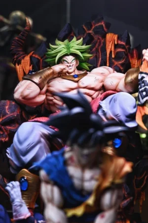Billion Beast Studio Dragon Ball Z Broly, Goku & Vegeta