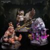 Black Rock Studio World of Warcraft Gryphon Hatchling, Gorian Butcher & Dread Horrorling