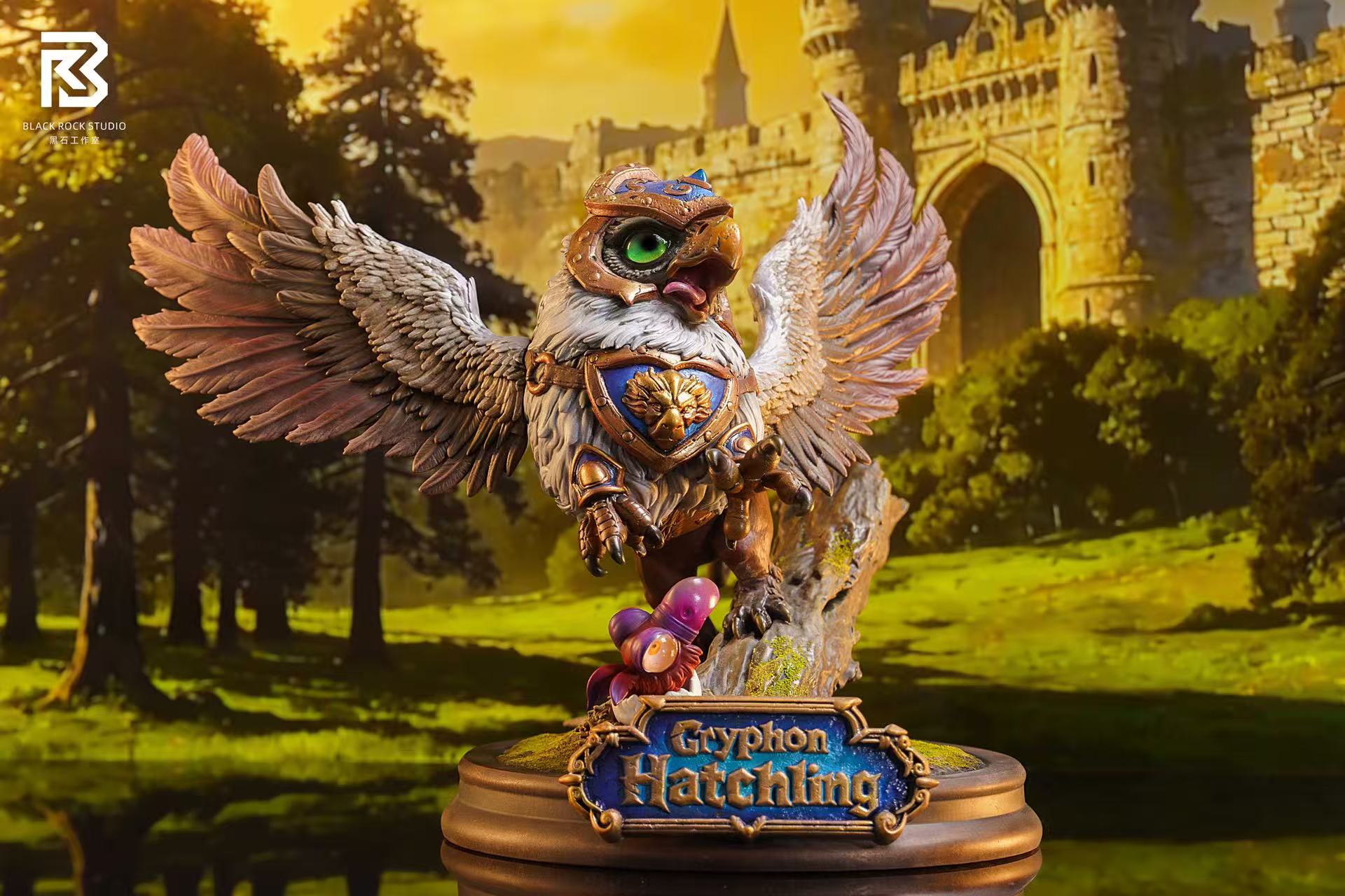 Black Rock Studio World of Warcraft Gryphon Hatchling, Gorian Butcher & Dread Horrorling