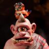 Black Rock Studio World of Warcraft Gryphon Hatchling, Gorian Butcher & Dread Horrorling
