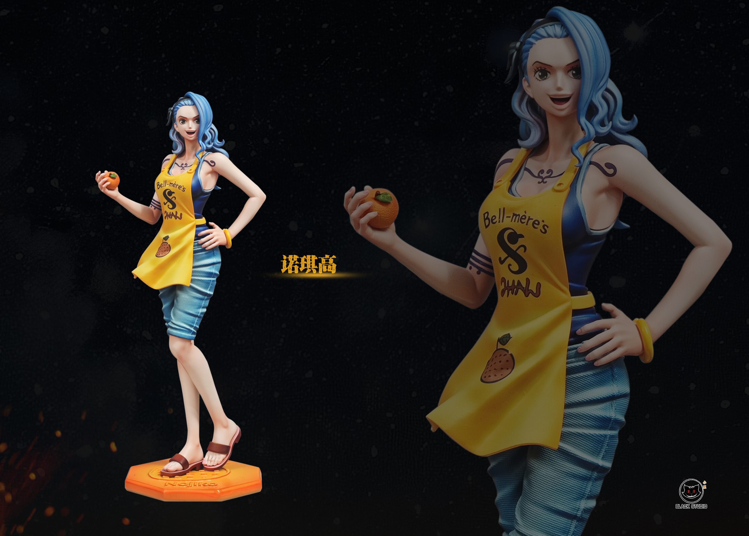 Black Studio One Piece Nojiko Collectible Figure