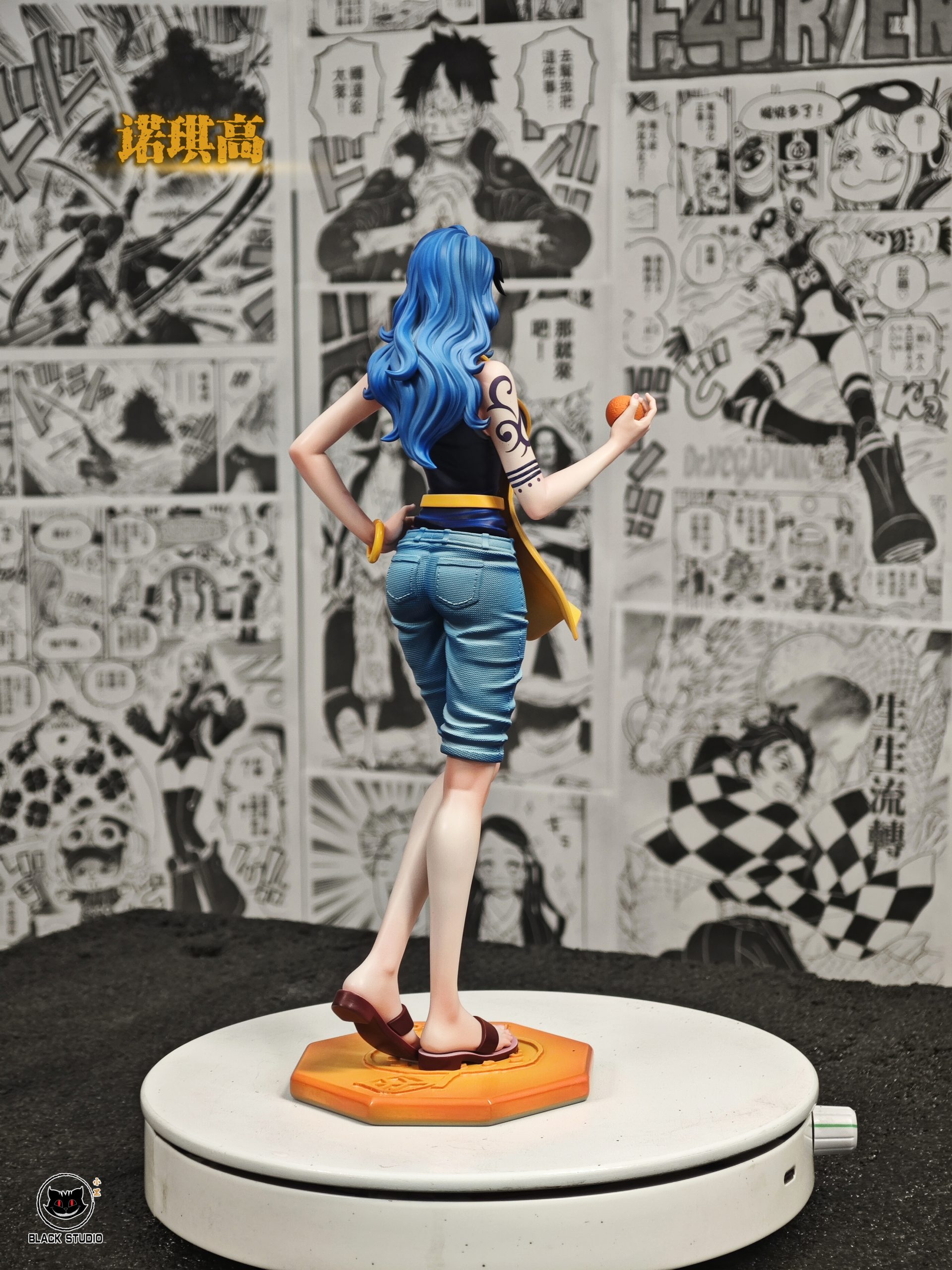 Black Studio One Piece Nojiko Collectible Figure