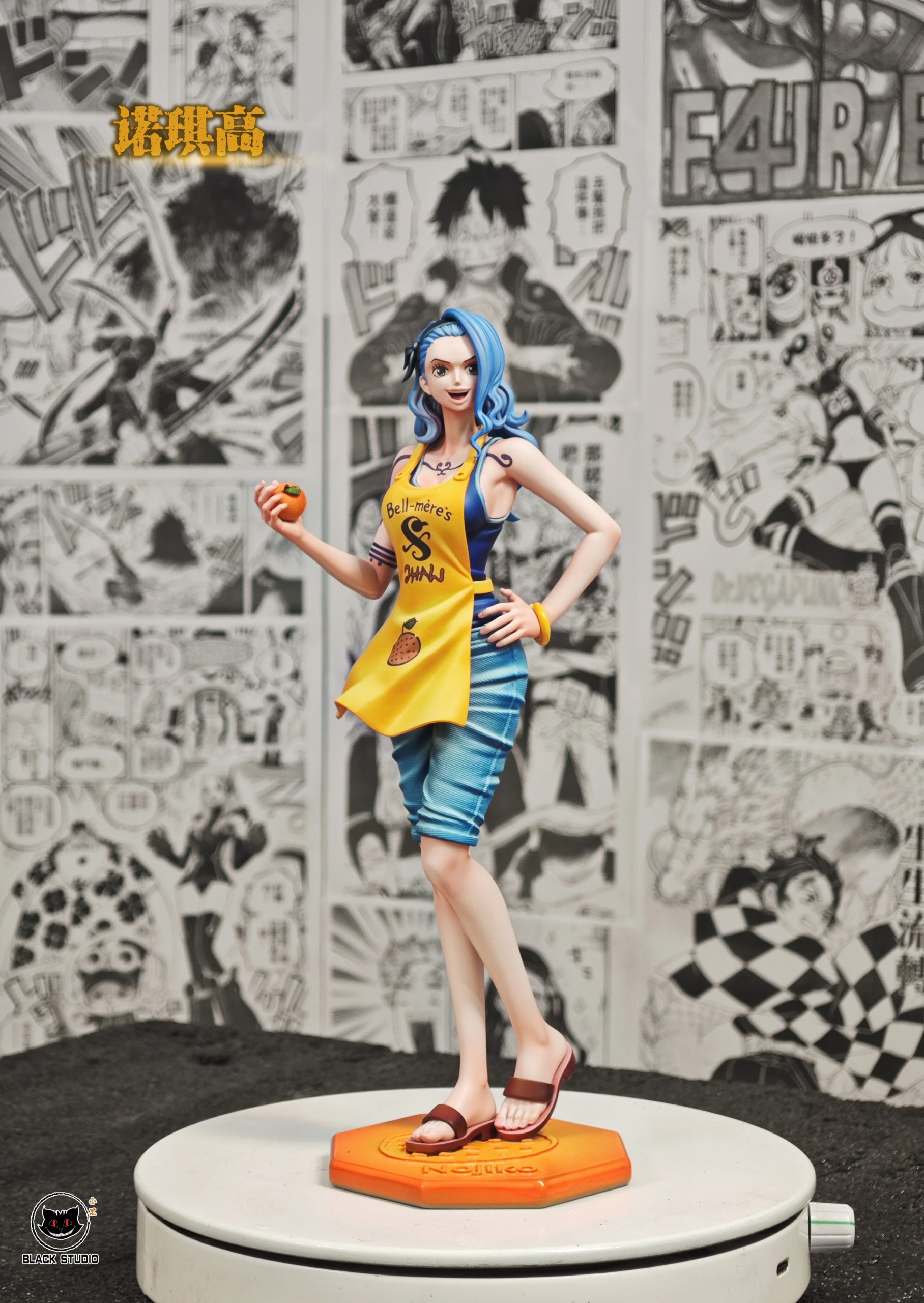 Black Studio One Piece Nojiko Collectible Figure
