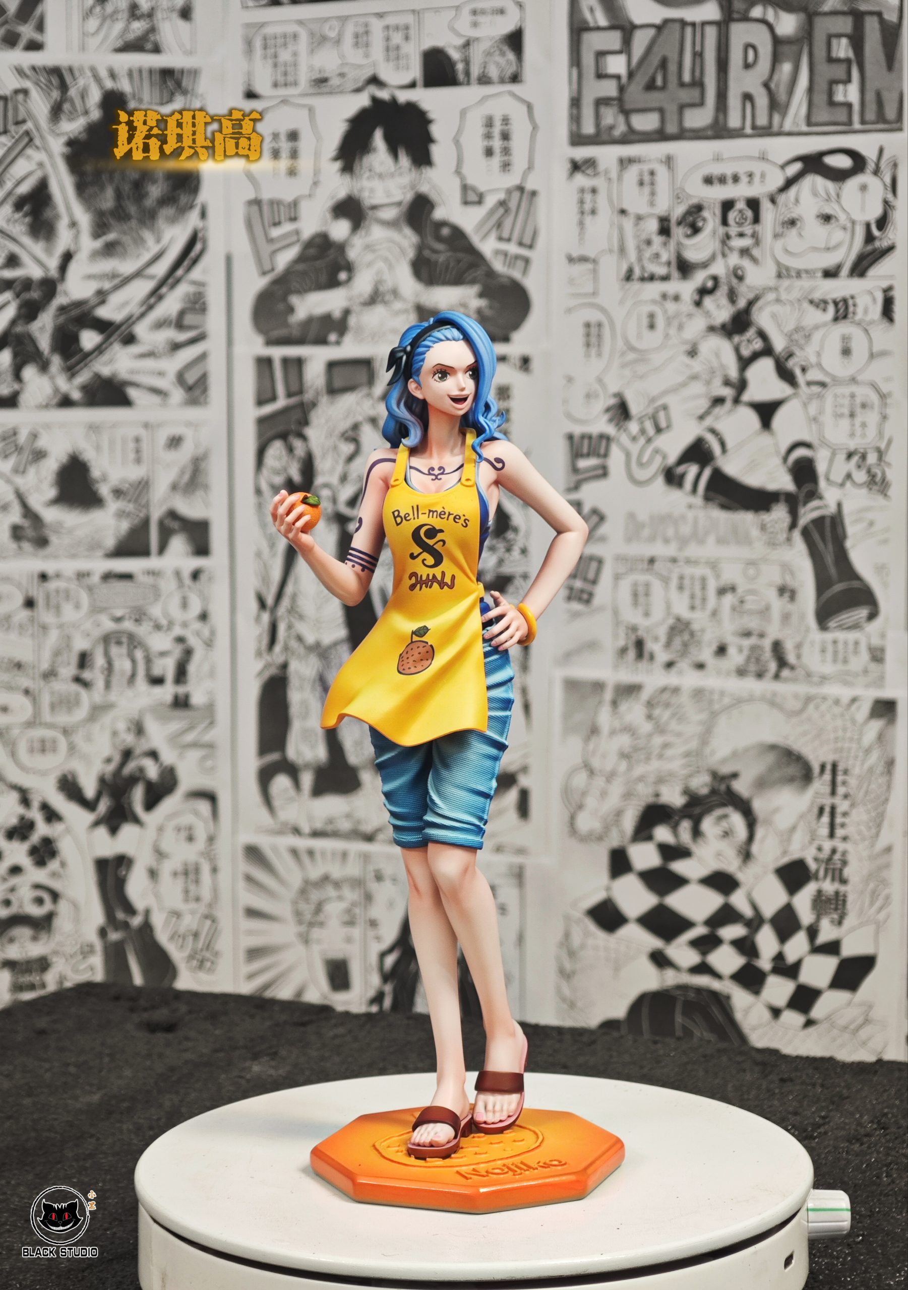 Black Studio One Piece Nojiko Collectible Figure
