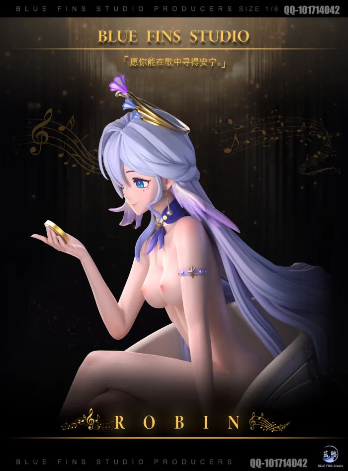 Blue Fins Studio Honkai: Star Rail Robin – 1/6 Scale Collectible Statue - Image 7