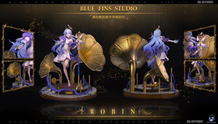 Blue Fins Studio Honkai: Star Rail Robin – 1/6 Scale Collectible Statue - Image 9